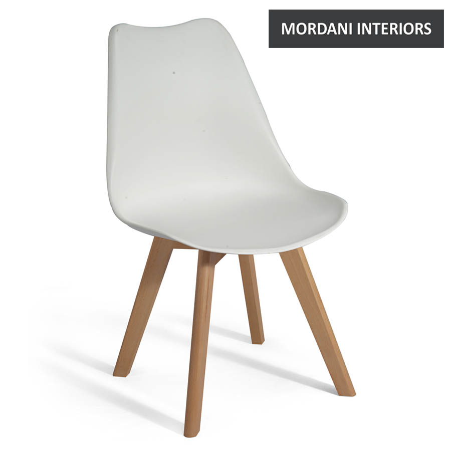 Hagen White Cafe Chair